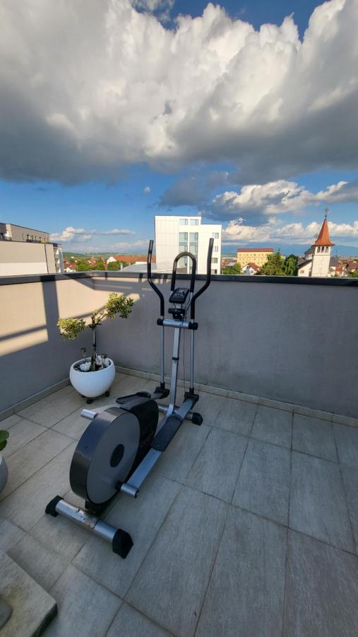 Sibiu Bach Penthouse Lejlighed Eksteriør billede