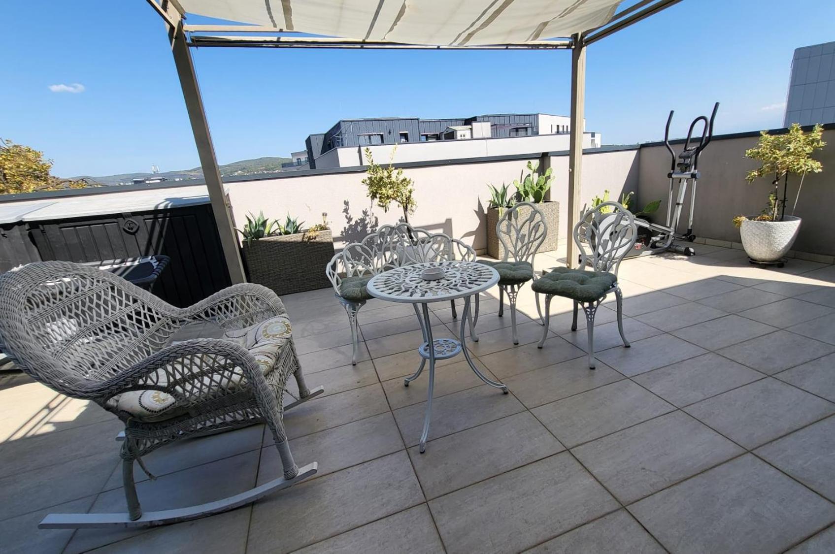 Sibiu Bach Penthouse Lejlighed Eksteriør billede