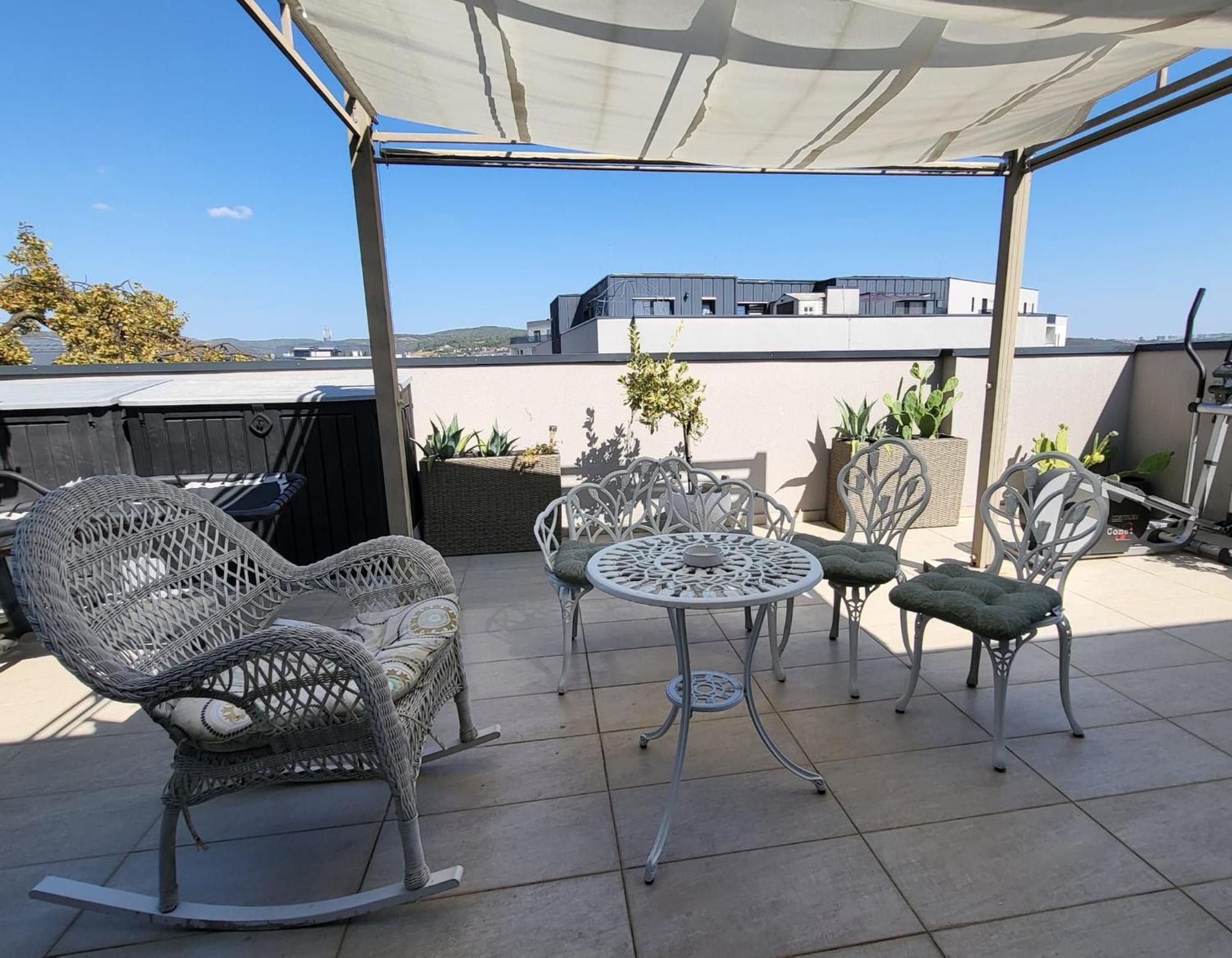 Sibiu Bach Penthouse Lejlighed Eksteriør billede